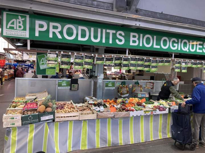 Primeur bio de saison Paris