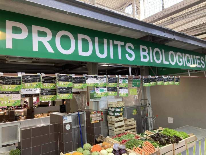 Primeur bio fruits bio Paris