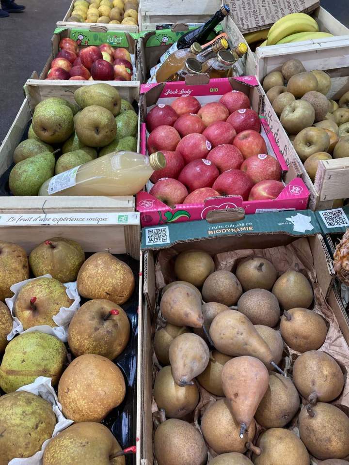 Fruits et légumes certifiés Paris